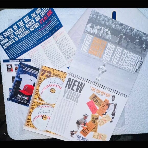 The Great American Baseball Box Set With Memorabilia & DVDs - Picture 3 of 4